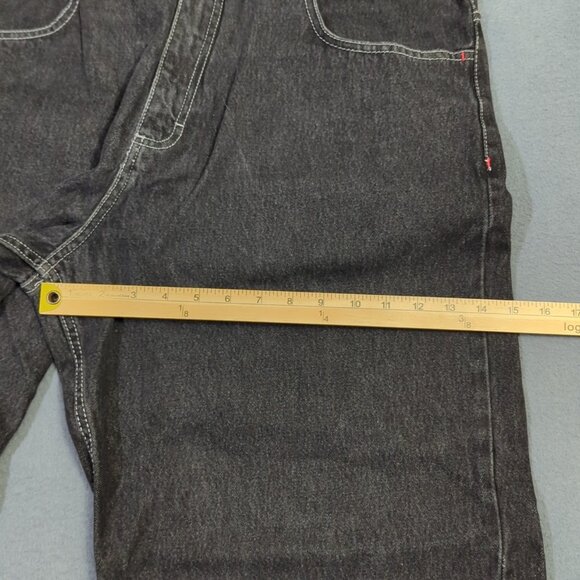 Southpole Jeans Men's 38 Fits 37x31 Black Baggy Denim Authentic Collection Y2K - Picture 11 of 15